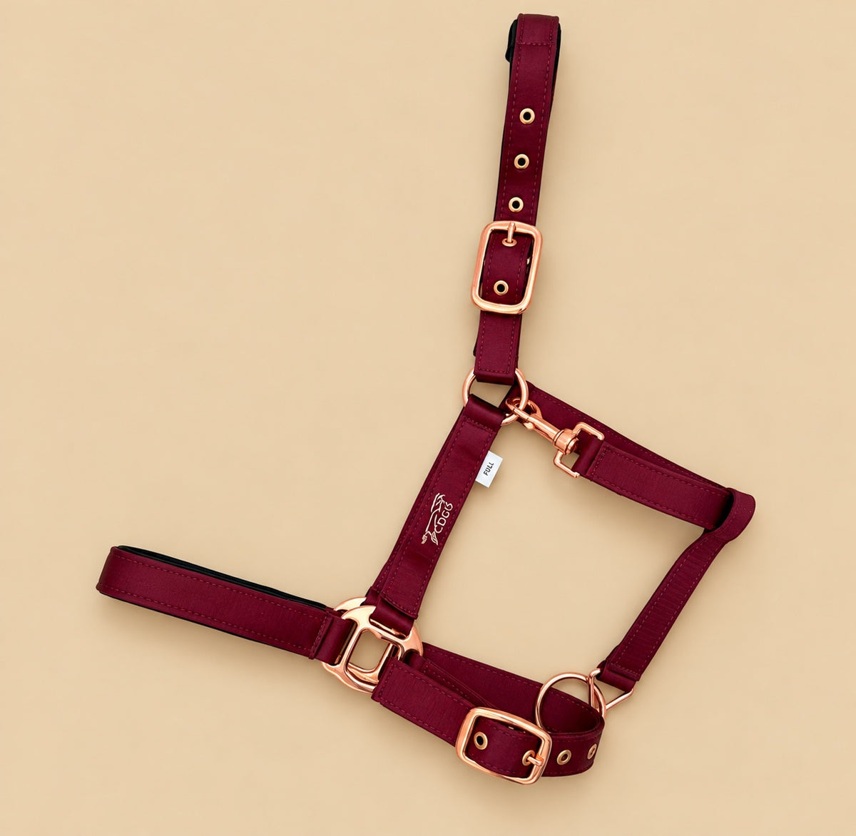 Bordeaux Satin Halter