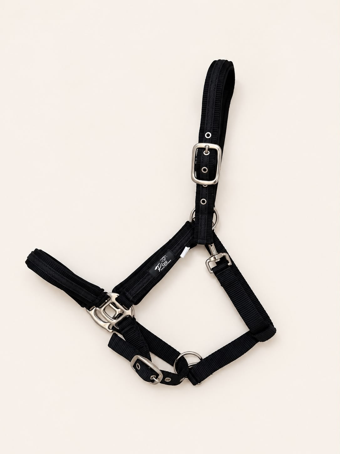 Laura Black Glitter Halter