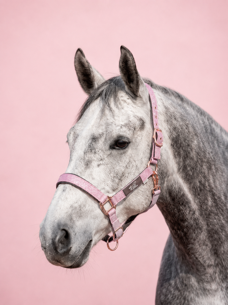 Pink Glitter Halter