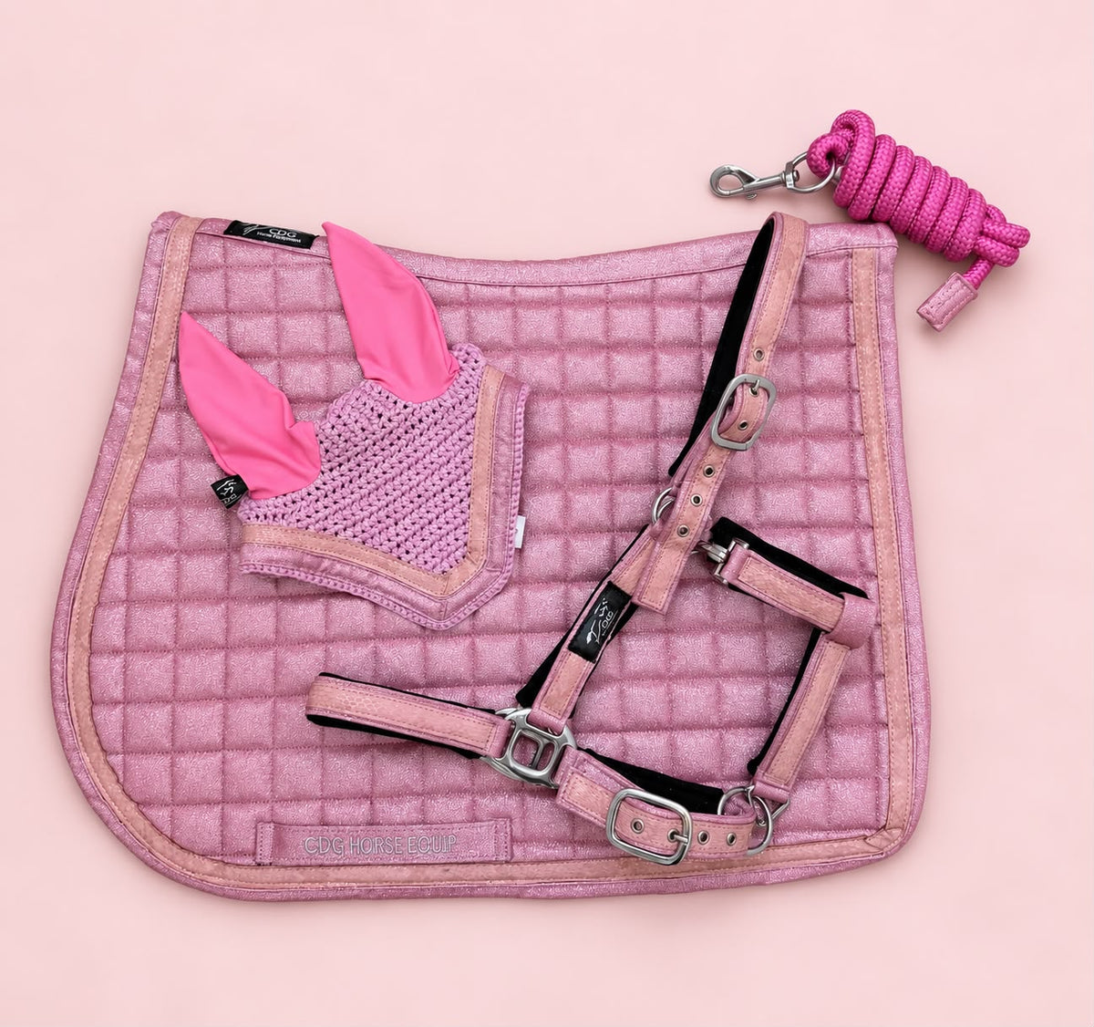 Pink Glitter Snake Set 3 Pieces
